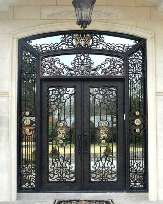 بوابات حديد خارجية